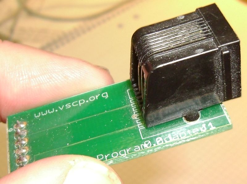 PIC ICD programming adapter