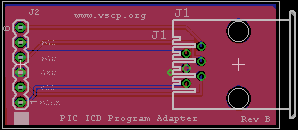 PIC ICD programming adapter